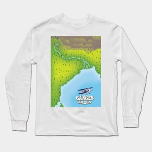 River Ganges India Long Sleeve T-Shirt